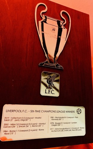 Champions league trophy - champions,