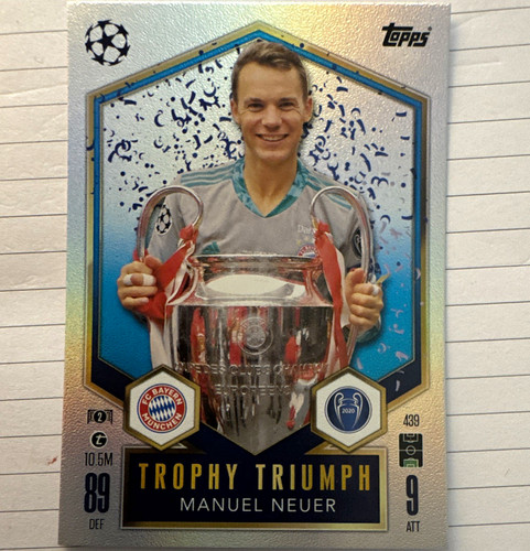 Topps match attax - attax, neuer