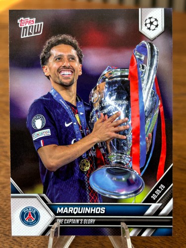 Topps now 2026 - topps, marquinhos