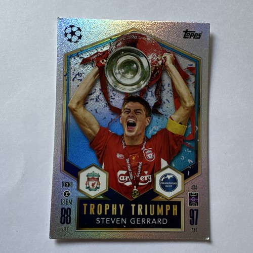 Topps match attax trophy - match,
