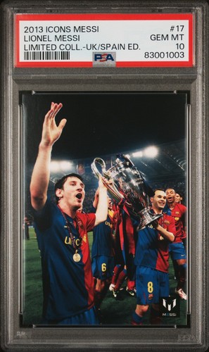 Psa 2013 icons lionel messi - psa, 10