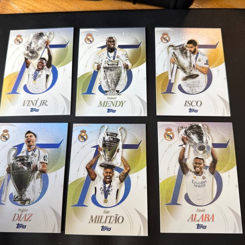 Topps los blancos real madrid - real,