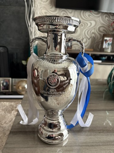 European cup trophy - cup, resin