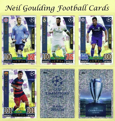 Topps match attax 2015 - attax, 2015-16